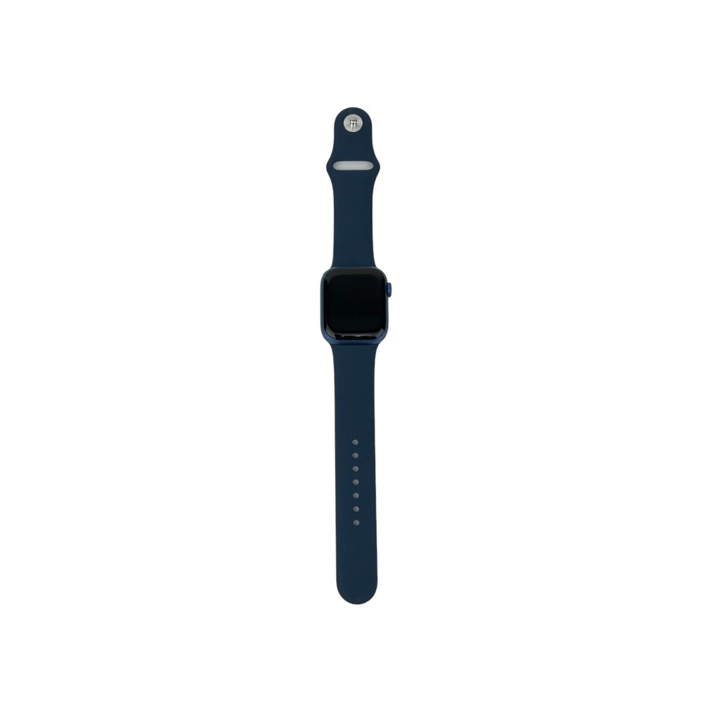 Apple Watch 7 Cellular Aluminium Blau 41 mm Sportarmband Abyssblau