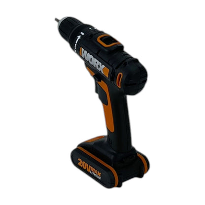 Worx WX166.4 Akku Bohrmaschine Schrauber 2.0Ah 20V 40Nm 16 Drehmomentstufen