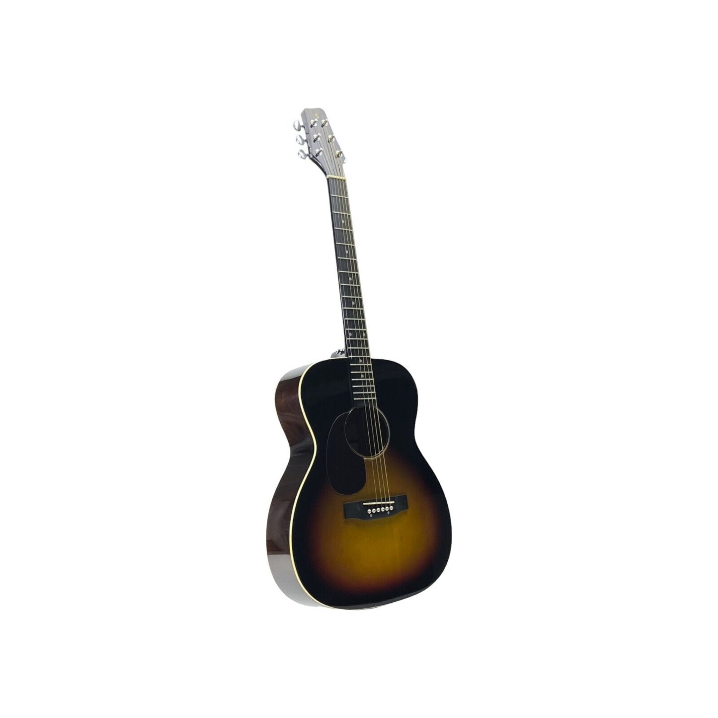 STAGG Gitarre Decke Lindenholz Hochglanz Sunburst