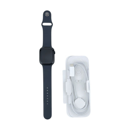 Apple Watch 9 GPS Aluminium Mitternacht 45 mm Sportarmband Mitternacht