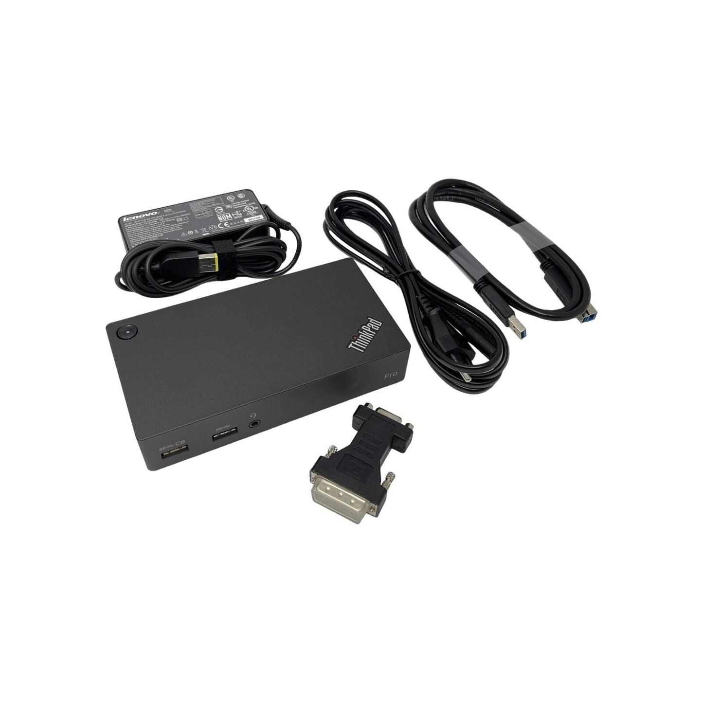 Lenovo Thinkpad Usb 3.0 Pro Dock Dvi Displayport Gb-Lan Klinke Dk Schwarz Computer Tablets &