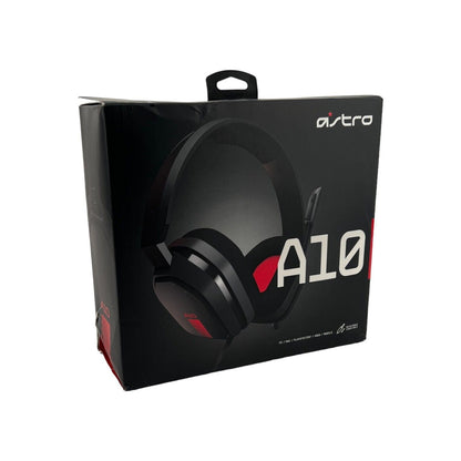 Astro Gaming A10 Headset Headphone Xbox One Ps4/5 Pc Mac Nintendo Schwarz/Rot Pc- &