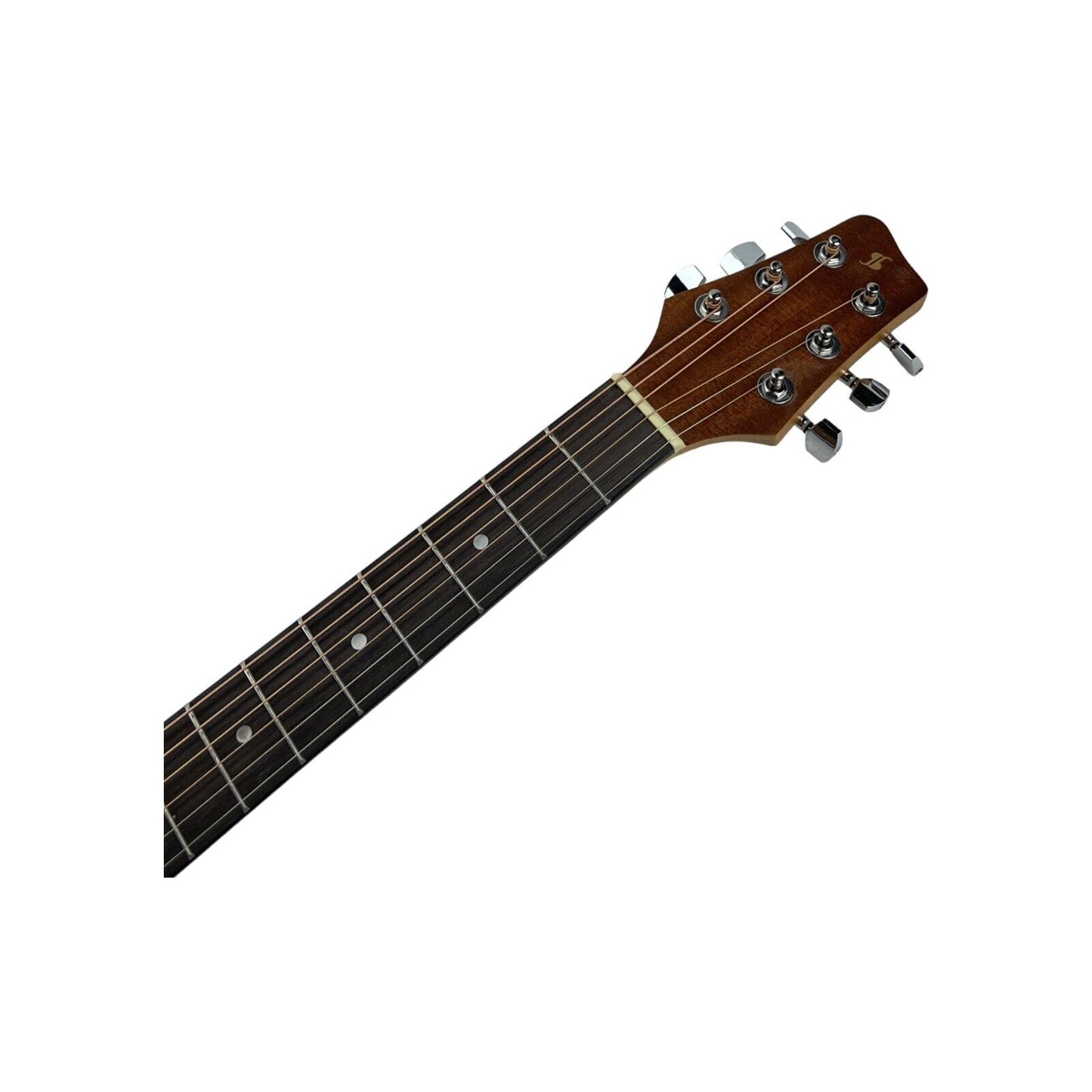 STAGG Gitarre Akustische Gitarre Sapele Decke Offenporig Natur