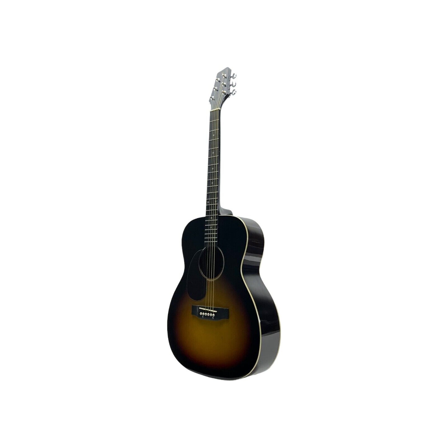 STAGG Gitarre Decke Lindenholz Hochglanz Sunburst