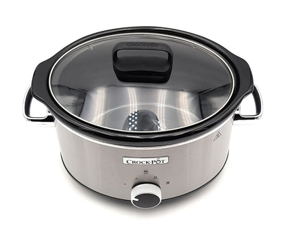 Crock-Pot Csc028X-01 Schongarer Slow Cooker 3 5L Edelstahl 3-4 Personen