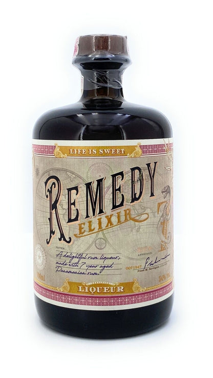 Remedy Rum Elixir + Glas 34% Vol. Alkohol 0,7l Flasche