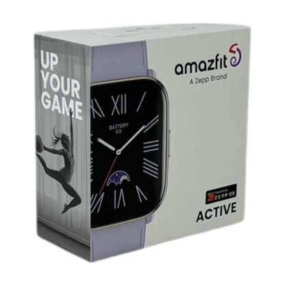 Amazfit Active Smartwatch 1.75 Zoll (4.45 cm) 42mm GPS Bluetooth-Anruf Lavender