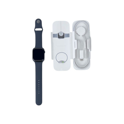 Apple Watch 9 GPS Aluminium Mitternacht 45 mm Sportarmband Mitternacht