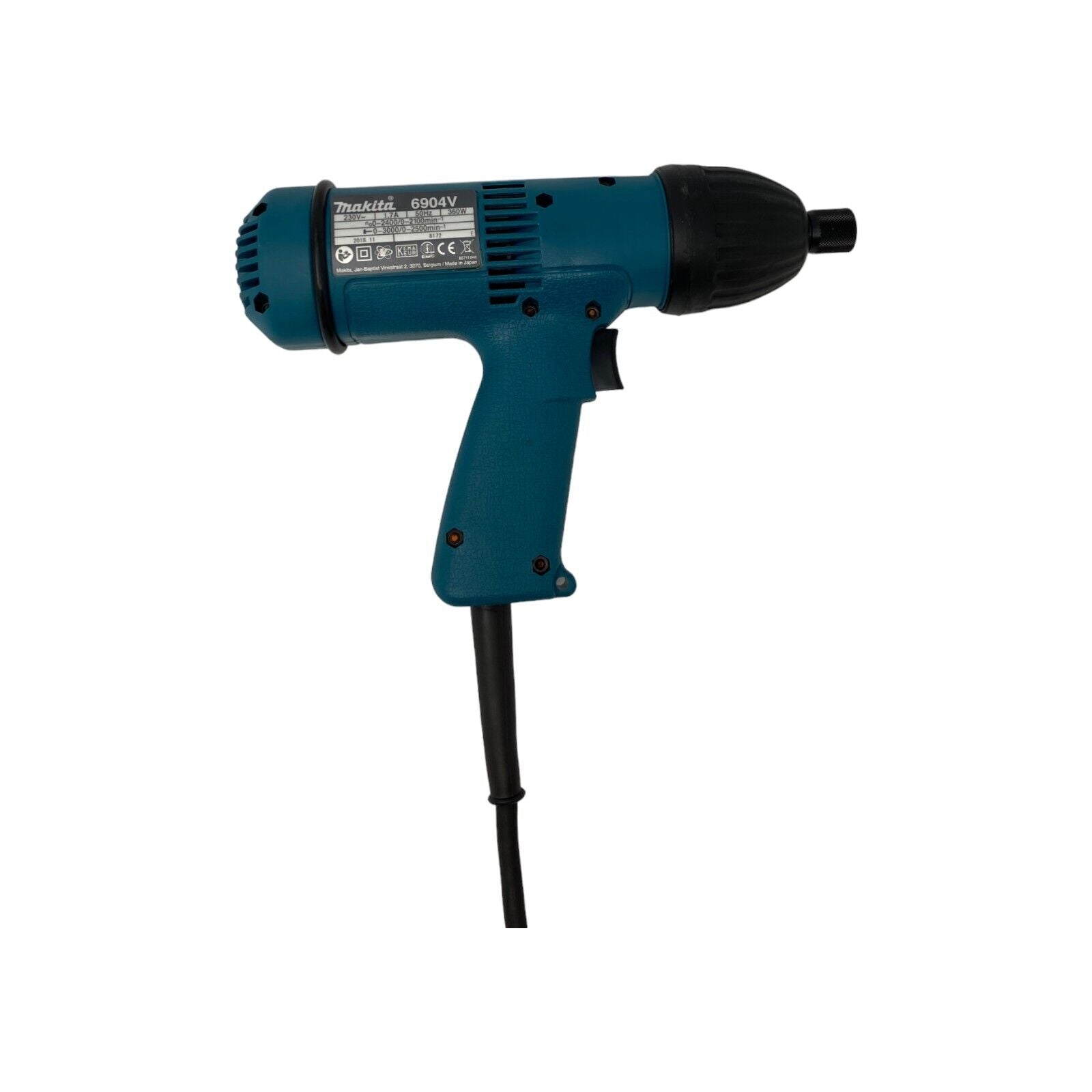 Makita 6904Vj Schlagschrauber 1/4 196 Nm 360 Watt 3000 Min-1 Blau/Schwarz Business &