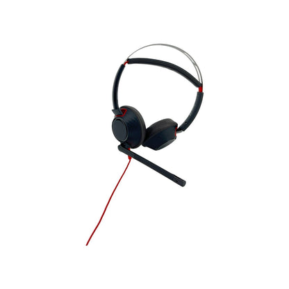 Poly Blackwire 5220 Stereo Headset Kopfhörer Mit Kabel Usb-A Mikrofon Schwarz Computer Tablets &