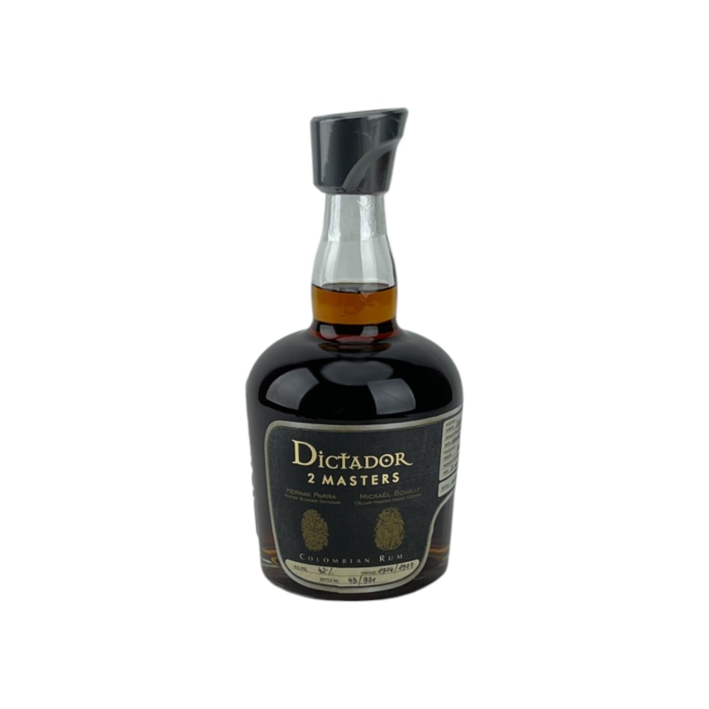 Dictador 2 Masters Hardy Vintage 1974/1977 Rum 1x 0,7 l  Alkohol 42% vol. | Neu