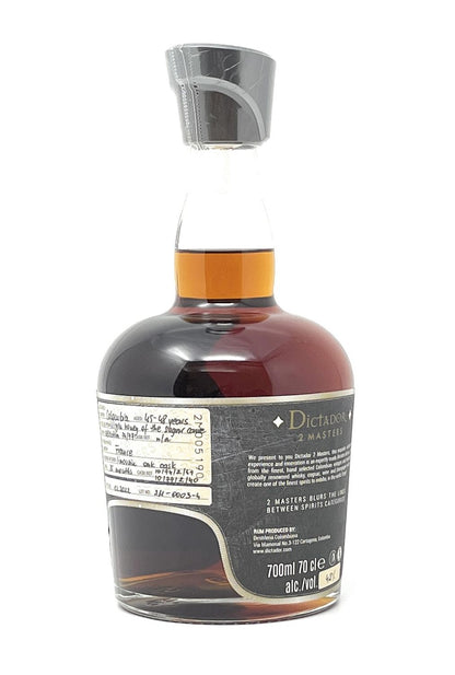 Dictador 2 Masters Hardy Vintage 1974/1977 Rum 1x 0,7 l  Alkohol 42% vol. | Neu