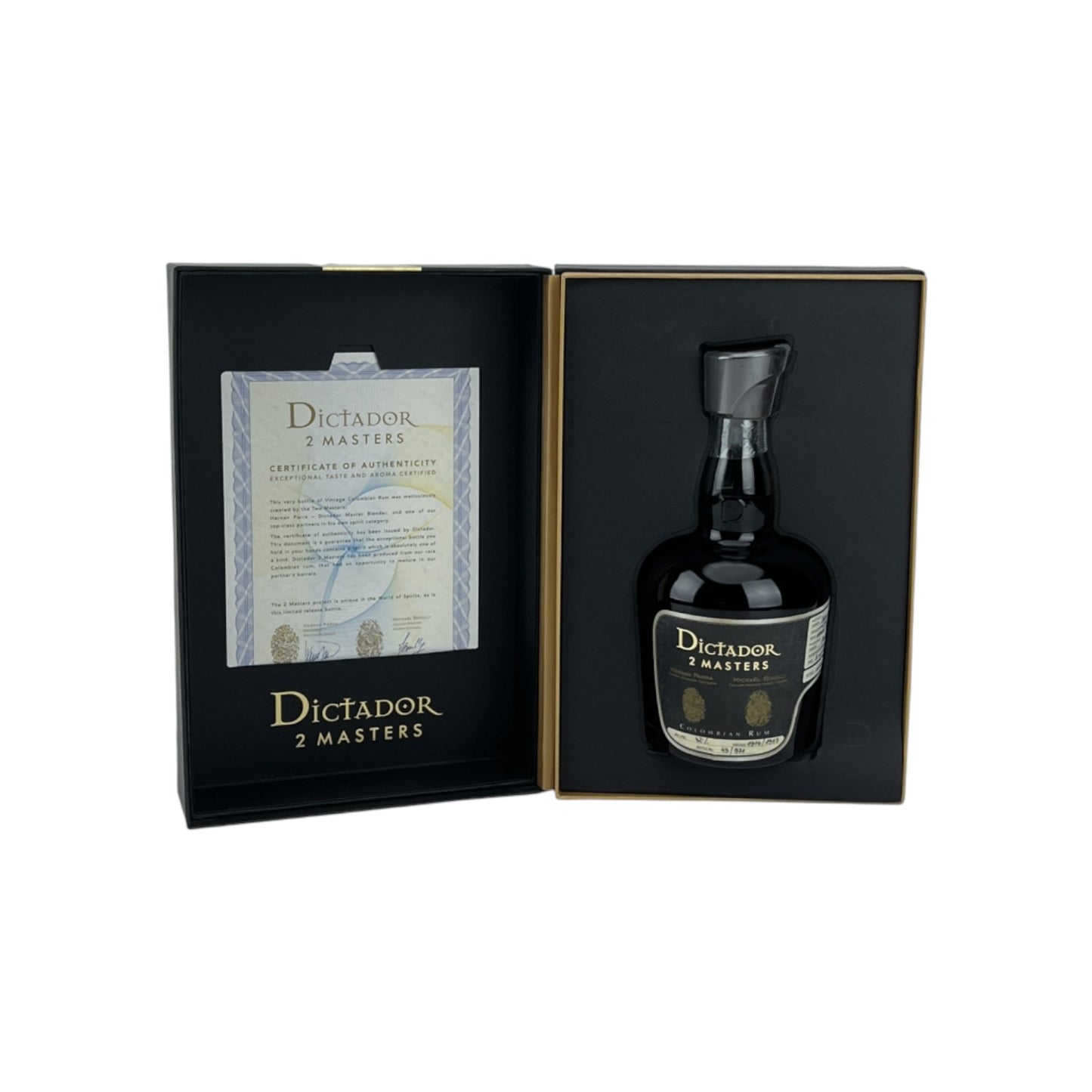 Dictador 2 Masters Hardy Vintage 1974/1977 Rum 1x 0,7 l  Alkohol 42% vol. | Neu