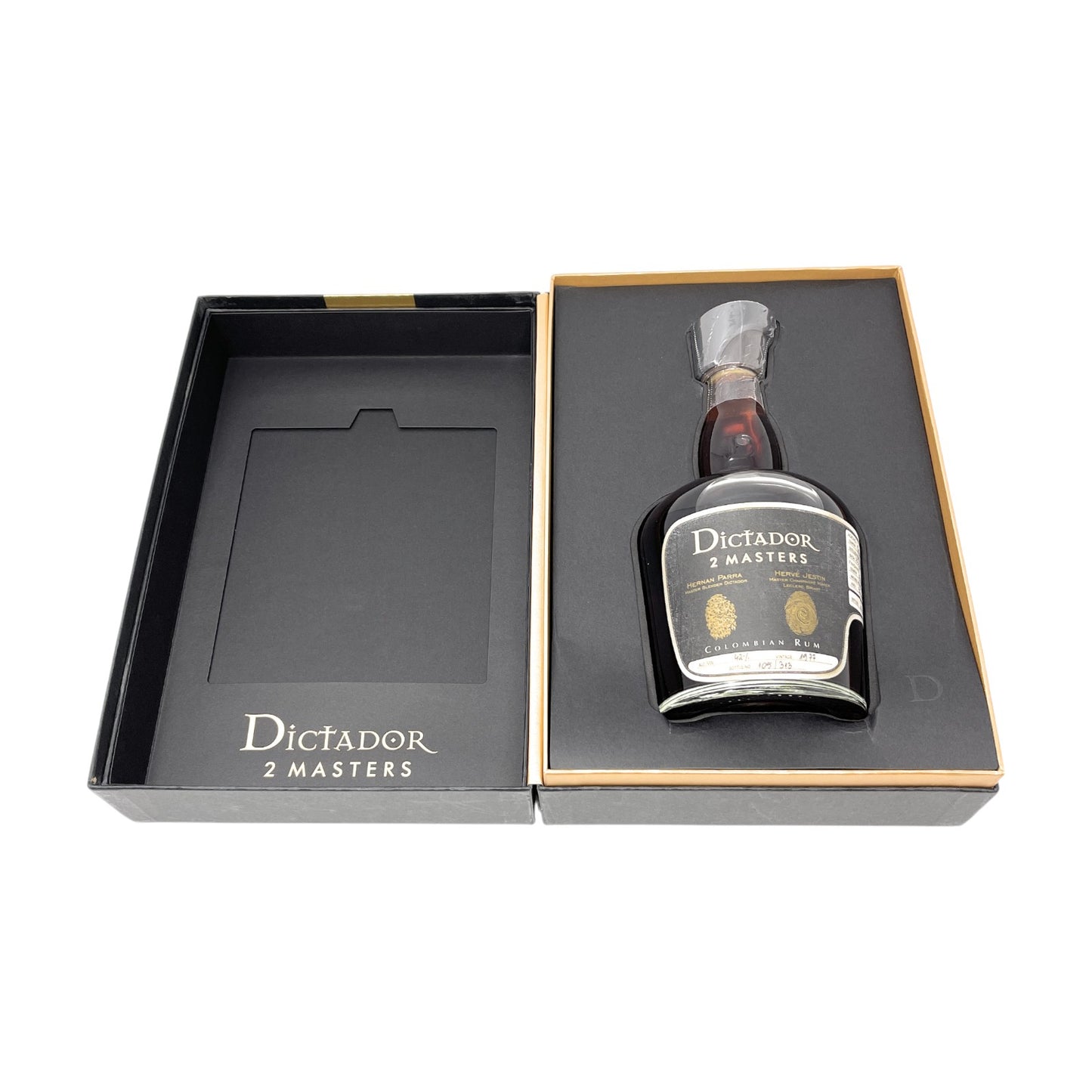 Dictator 2 masters  Leclerc Briant 1977 Brandy Rum 1x 0,7l Alkohol 42% vol. | Neu