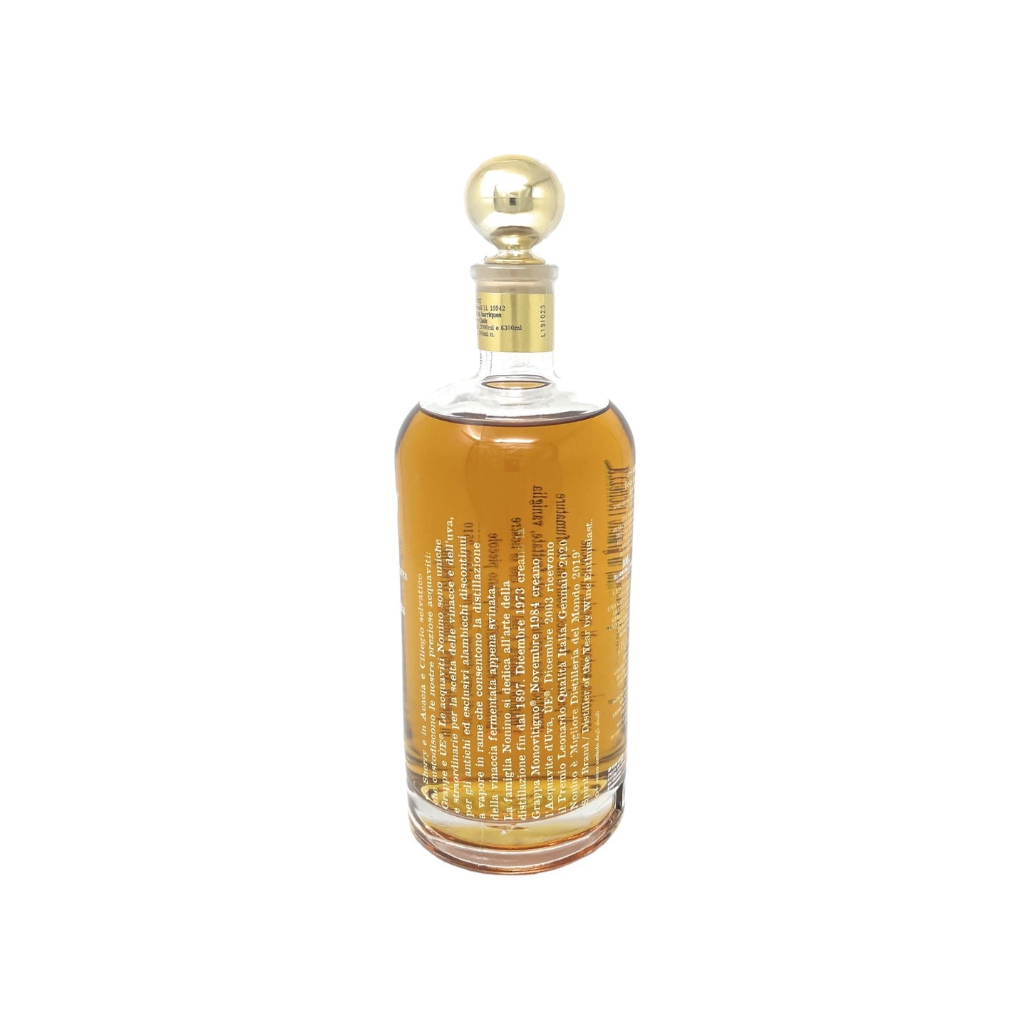 Nonino Riserva Antica Cuvée  5 Jahre Grappa 1x 0,7 l Flasche 43% vol. Alkohol | Retourware