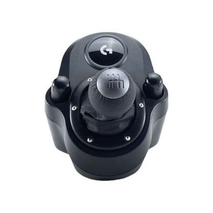 Logitech G Driving Force Shifter Schalthebel 6 Gänge H-Schema Echtleder Stahl | Neu
