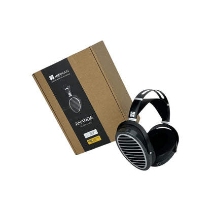 HifiMan Ananda Over Ear Open-Back Kopfhörer HiFi Planar Home Entertainment Black | Retourware