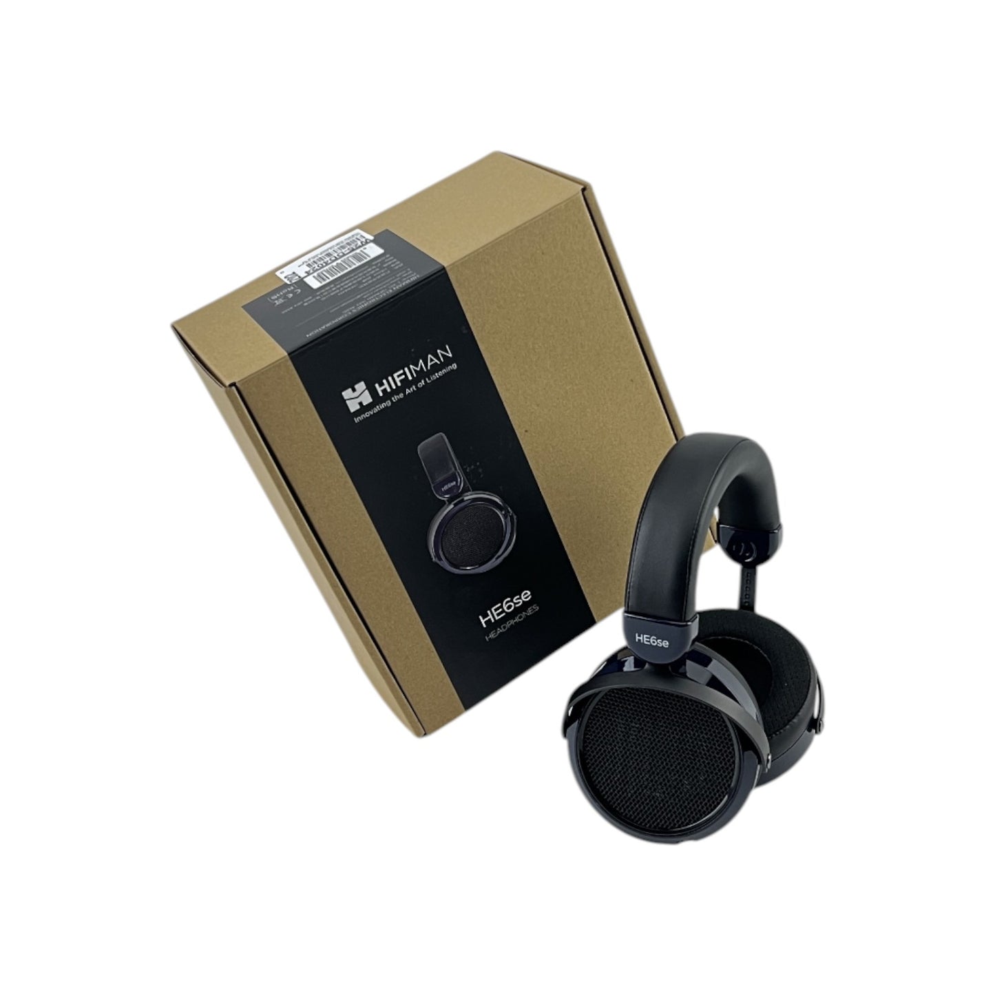 HiFiMAN HE6se V2 Over Ear Planar Magnetische Kopfhörer 6.35mm Klinke Schwarz | Retourware