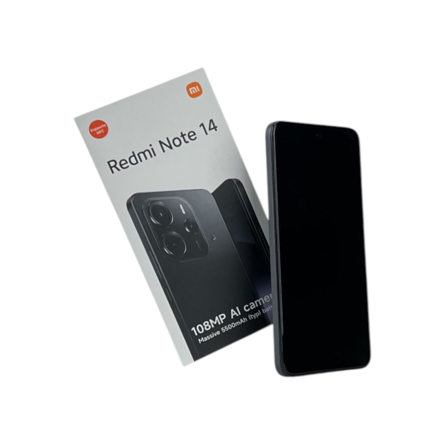 Xiaomi Redmi Note 14 Smartphone 6.67Zoll (16.9cm) 108MP 8GB 128GB Midnight Black | Retourware