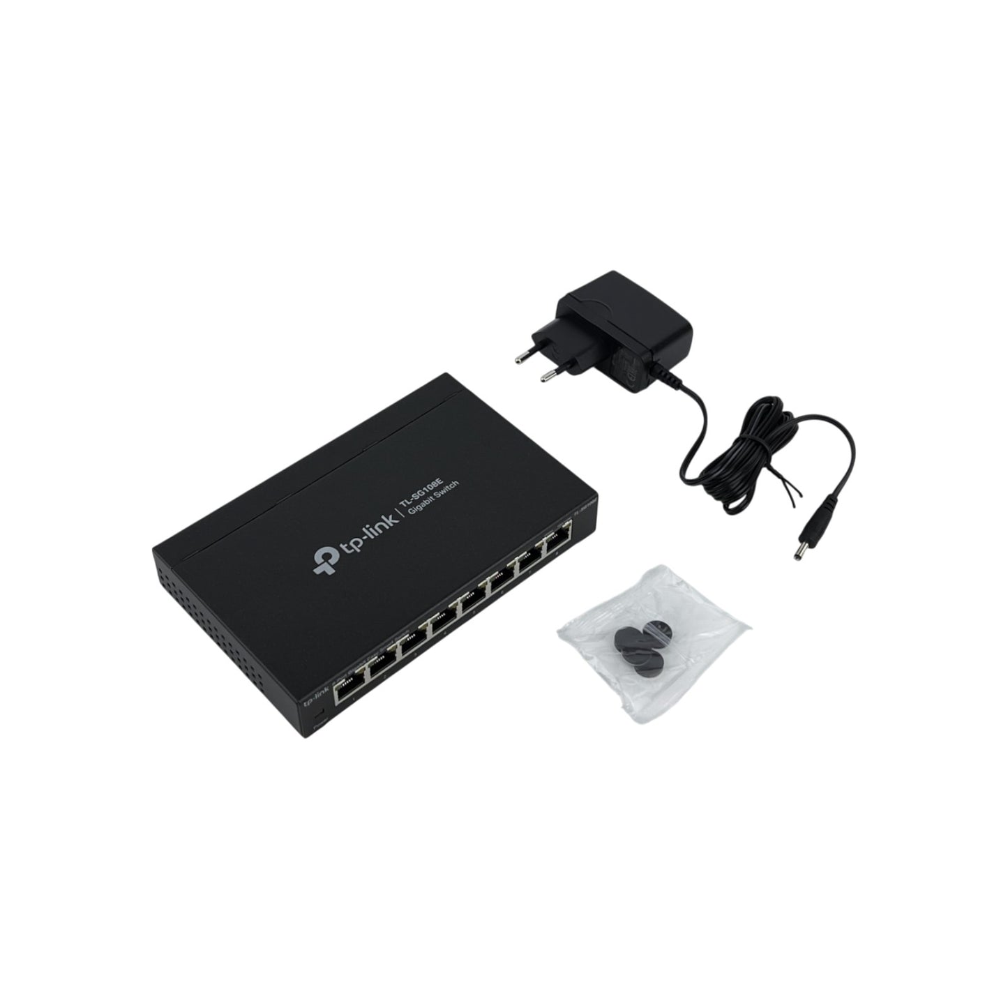 TP-LINK TL-SG108E Desktop Gigabit Easy Smart Switch Netzwerk Switch 8x RJ-45 | Neu