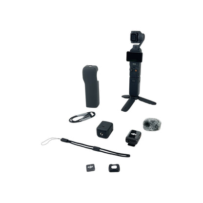 DJI Osmo Pocket3 Kreativ Combo Kamera 64MP Vlogging Kamera 1 Zoll CMOS 4K 120fps | Retourware