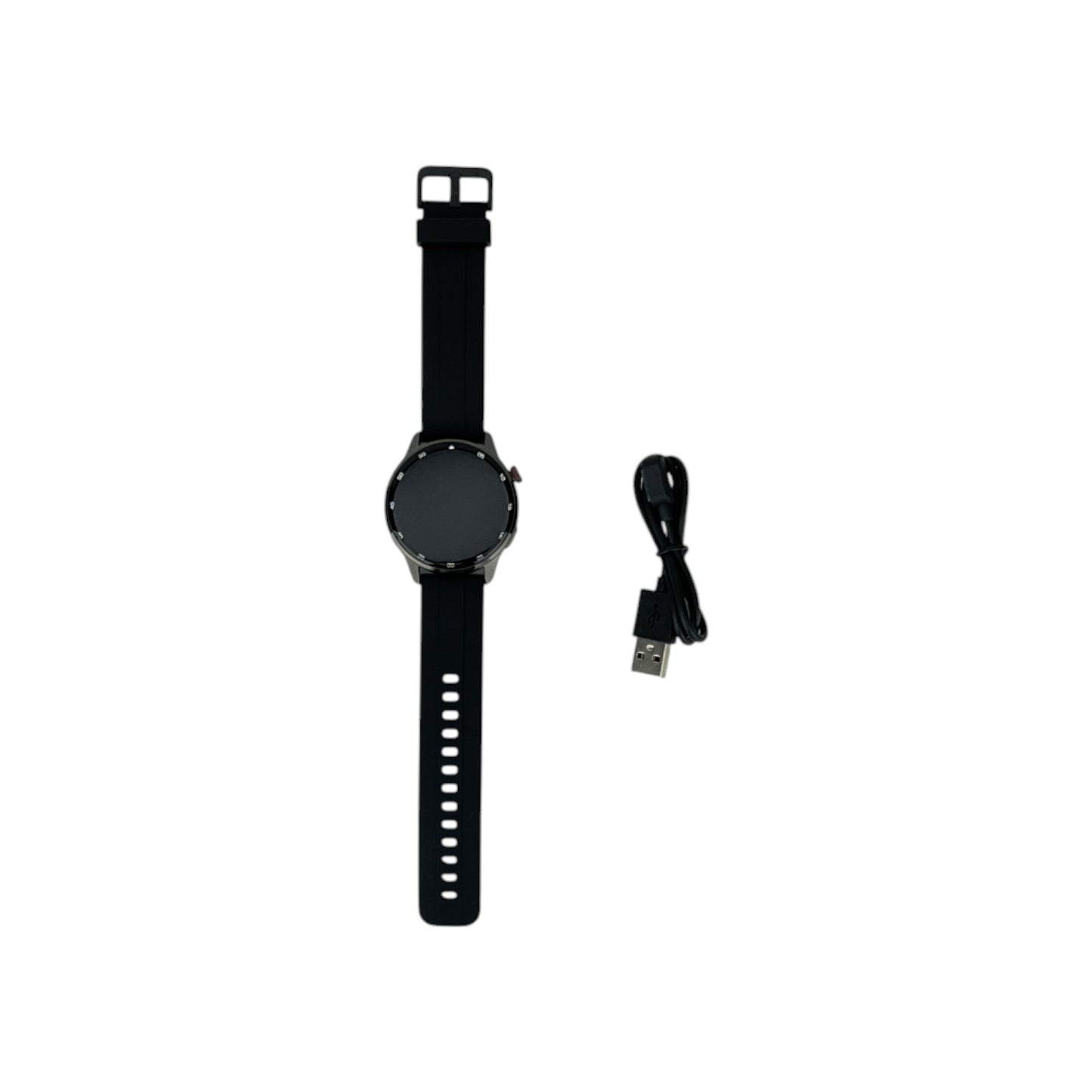 Realme Watch S2 46.5mm Smartwatch 1.43 Zoll (3.6cm) Edelstahl Kunststoff Schwarz | Neu