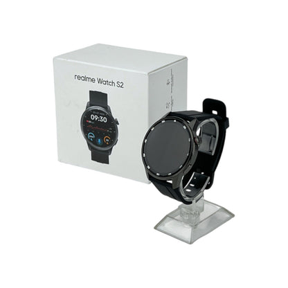 Realme Watch S2 46.5mm Smartwatch 1.43 Zoll (3.6cm) Edelstahl Kunststoff Schwarz | Neu