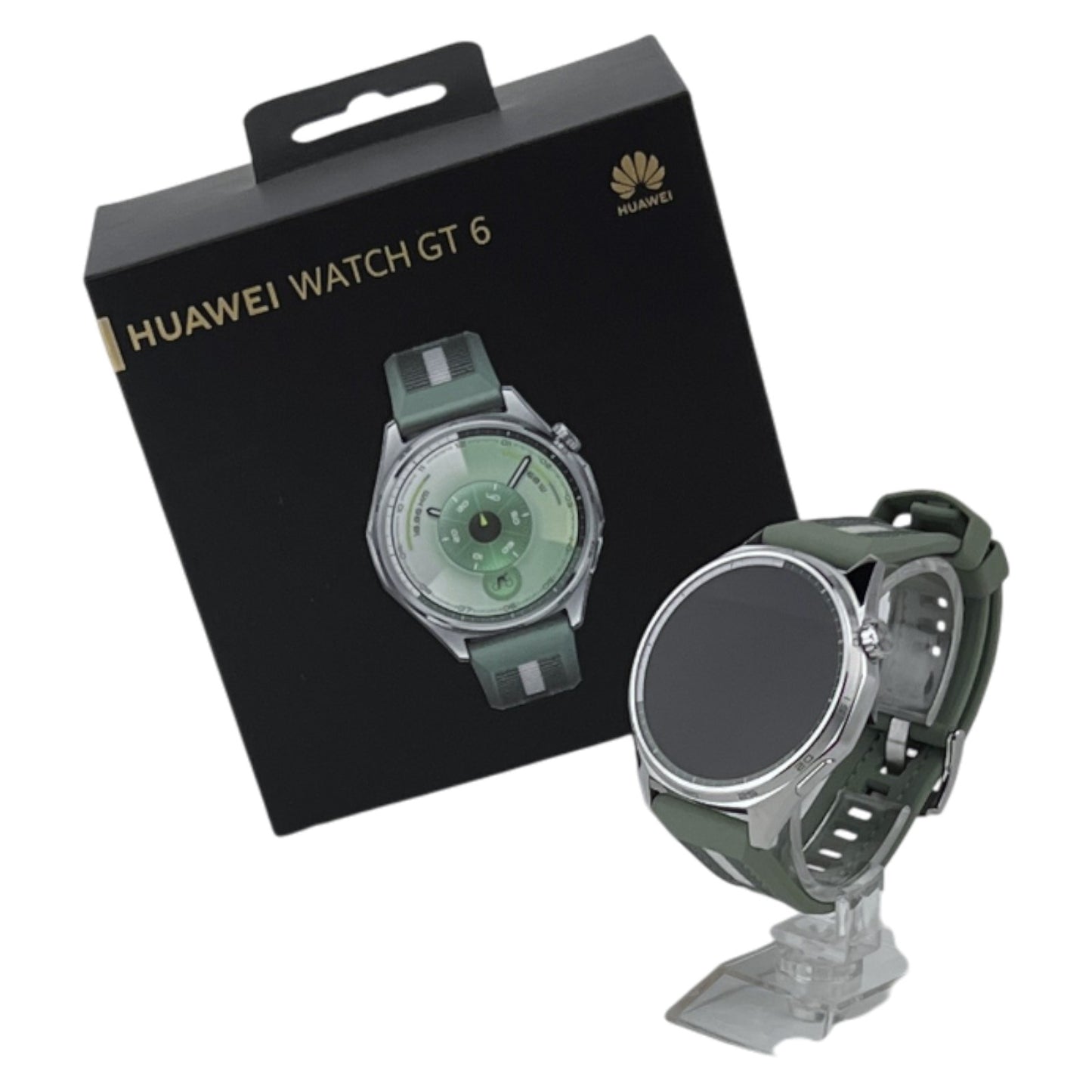 Huawei Watch GT 6 46mm Smartwatch 1.47 Zoll (3.73 cm) GPS Bluetooth NFC Grün | Neu