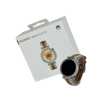 Huawei Watch GT 6 Smartwatch 41mm 1.32 Zoll (3.35 cm) GPS Bluetooth NFC Braun | Neu