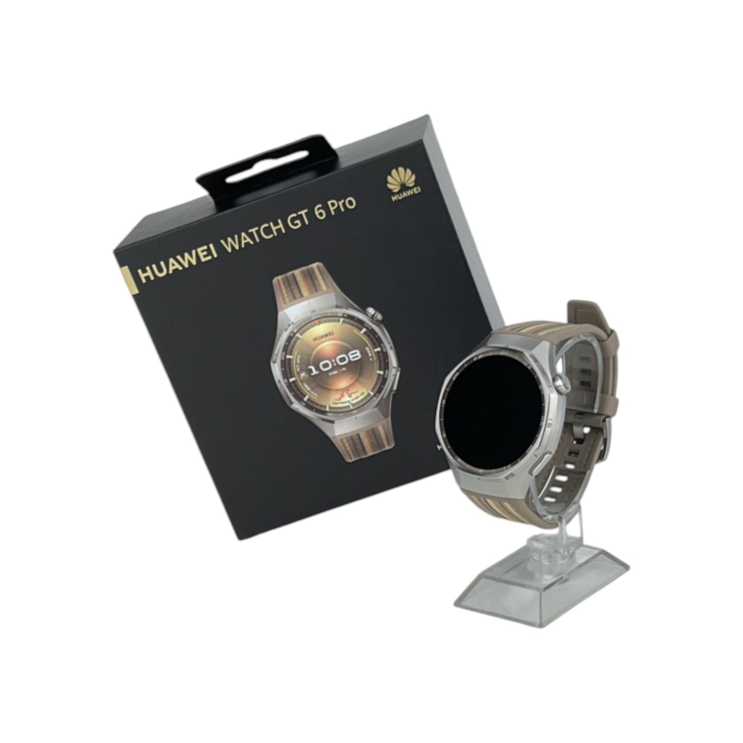 Huawei Watch GT 6 Pro Smartwatch 46mm 1.47 Zoll (3.73 cm) Bluetooth NFC Braun | Neu