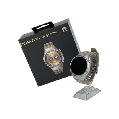 Huawei Watch GT 6 Pro Smartwatch 46mm 1.47 Zoll (3.73 cm) Bluetooth NFC Braun | Neu