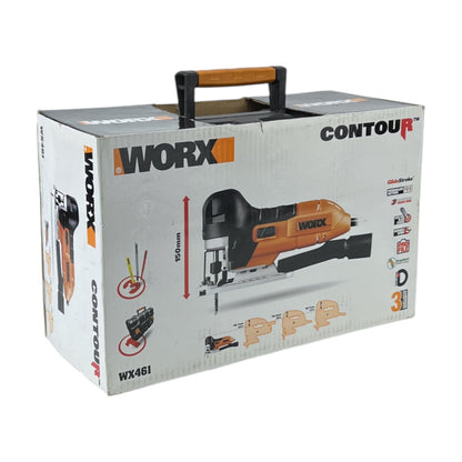 WORX WX461 Pendelhub Stichsäge WX461 230V 550W Kunststoff Holz Metall | Neu