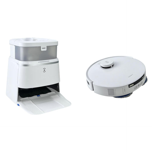 Ecovacs Deebot T30 PRO OMNI Saug Wischroboter Absaugstation App Steuerung Weiß | Retourware