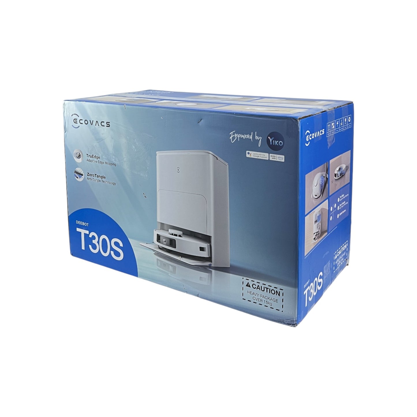 Ecovacs Deebot T30S Omni Saug-/ Wischroboter Absaug-/Reinigungsstation Weiß | Retourware