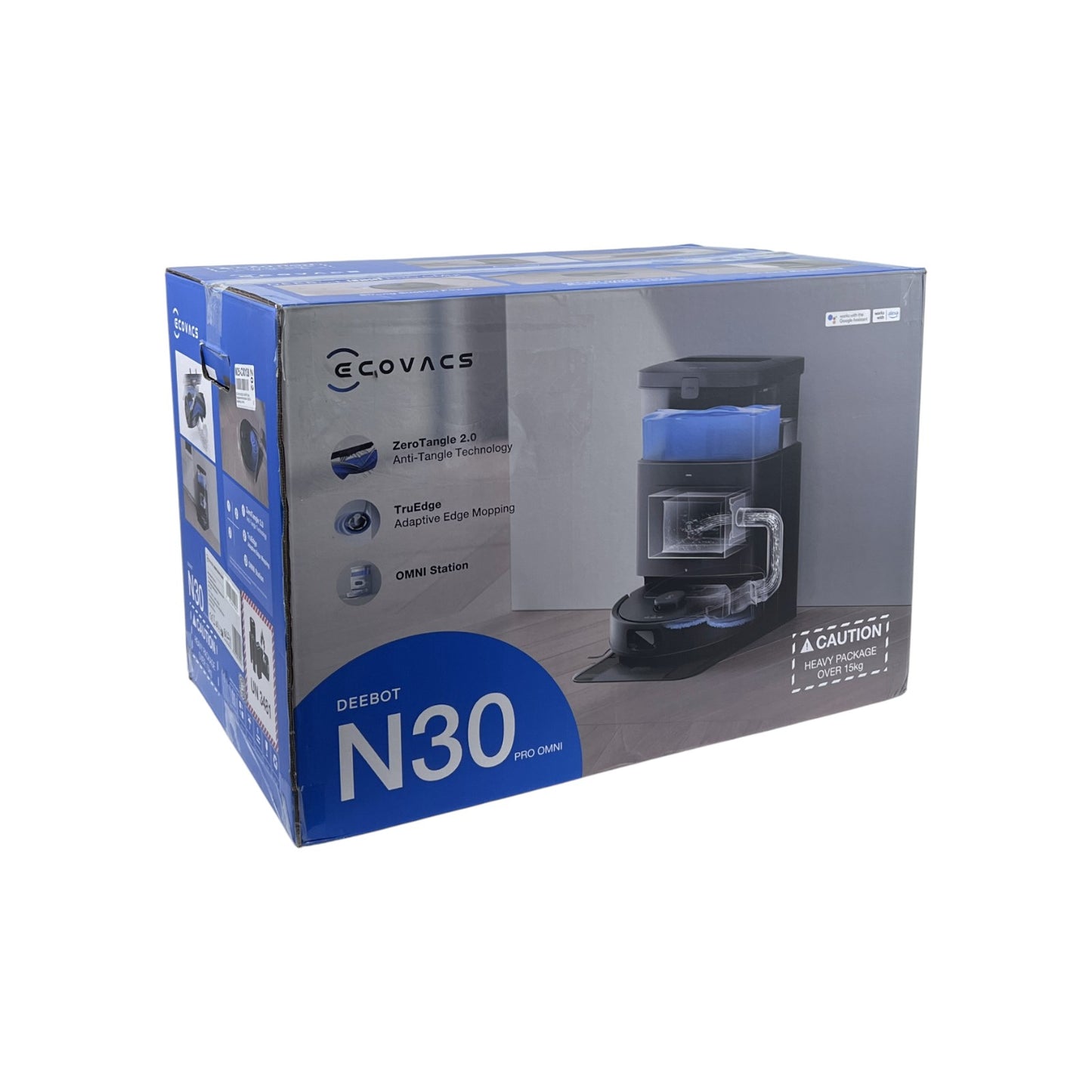 Ecovacs Deebot N30 Pro Omni Saug- Wischroboter Absaug- Reinigungsstation 10000Pa | Retourware