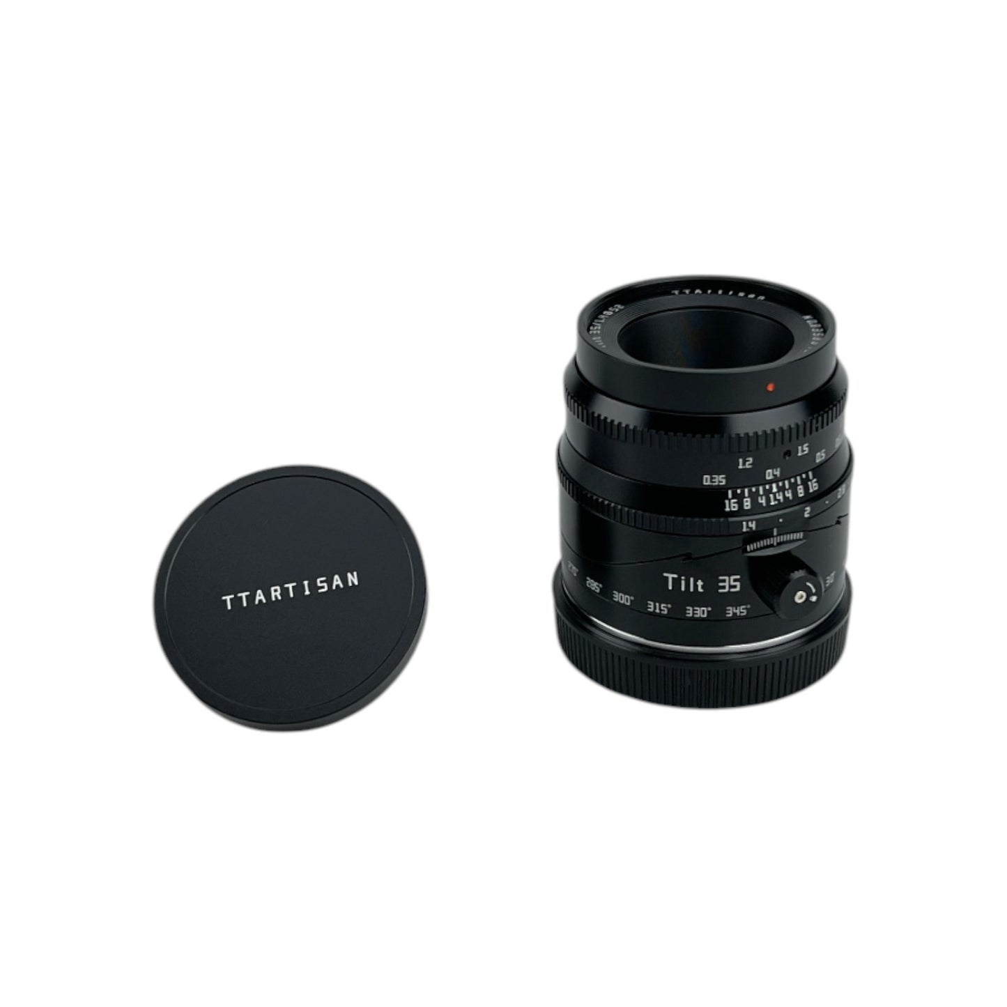TTArtisan 35 mm Standard Objektiv Tilt f/1.4 APS-C Canon EOS-RF Schwarz | Retourware