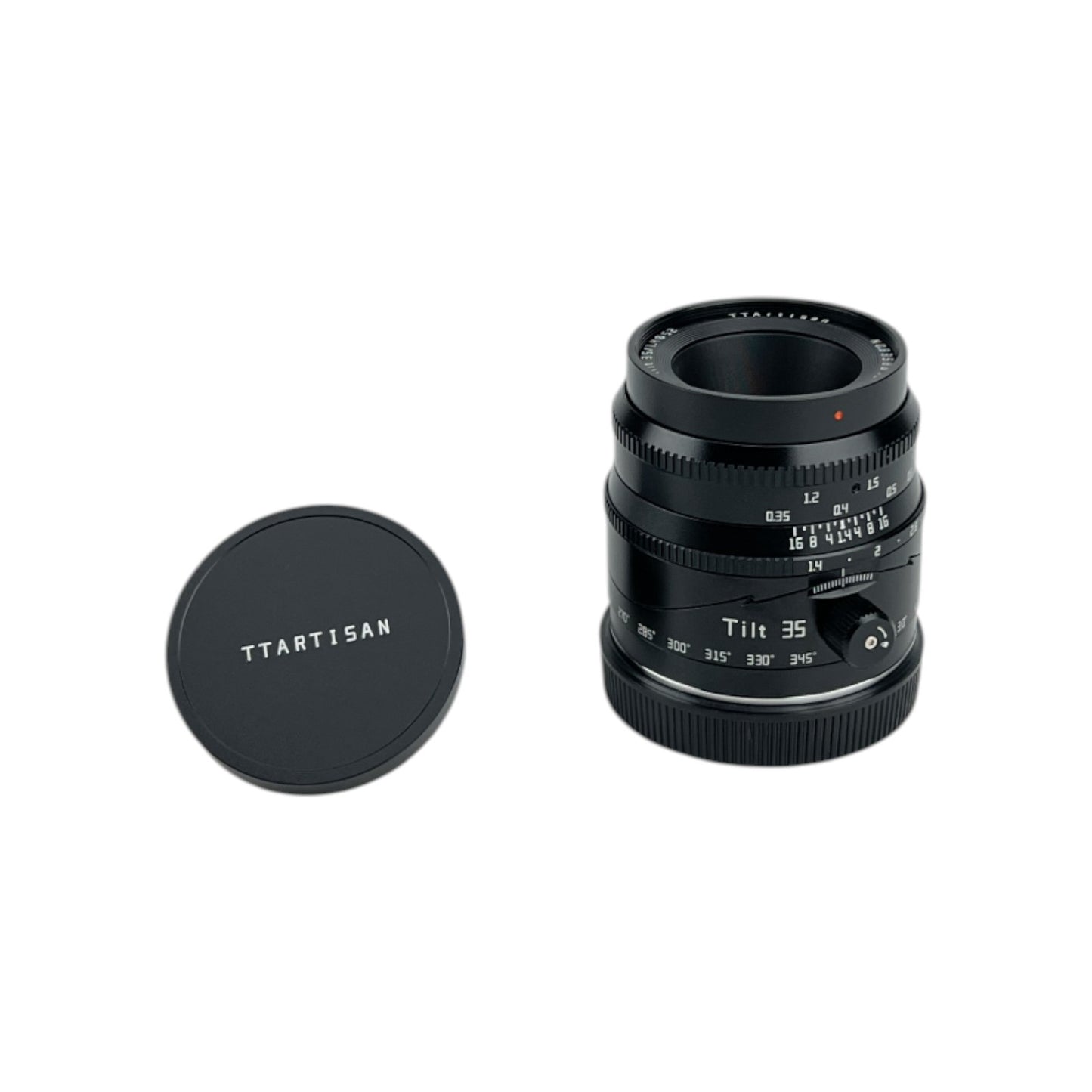 TTArtisan 35 mm Standard Objektiv Tilt f/1.4 APS-C Canon EOS-RF Schwarz | Retourware