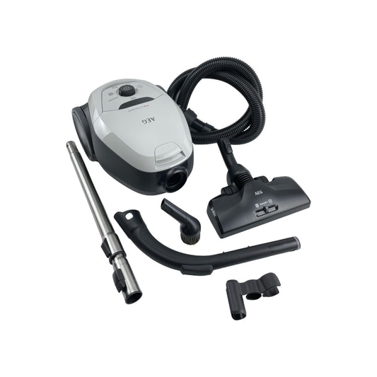 AEG Electrolux Staubsauger 600W 57dBA 3.5l waschbarer Filter Tragegriff weiß | Retourware