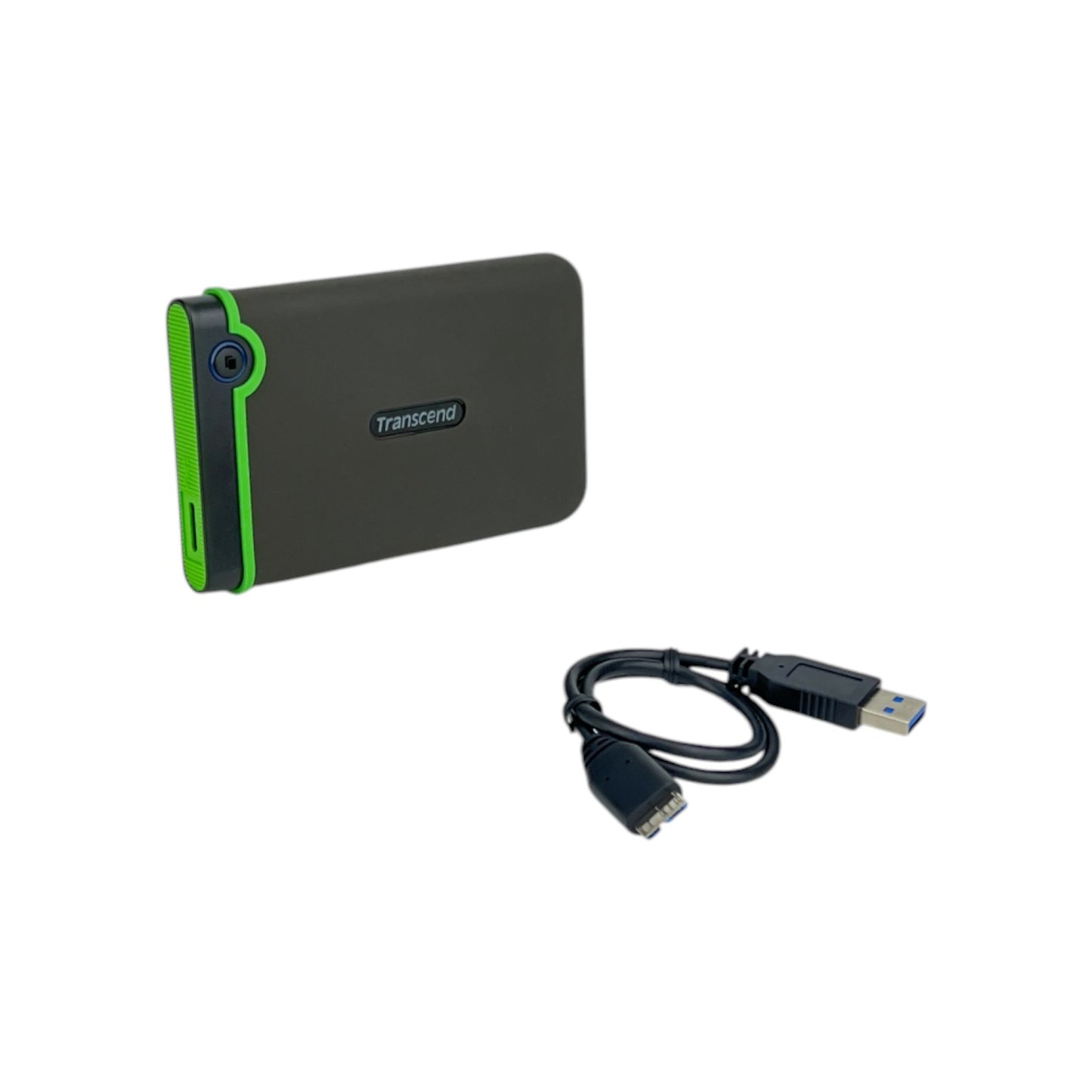Transcend 2TB Externe 2.5 Festplatte tragbar 5Gbit/s USB 3.1 Gen1 eisengrau | Neu