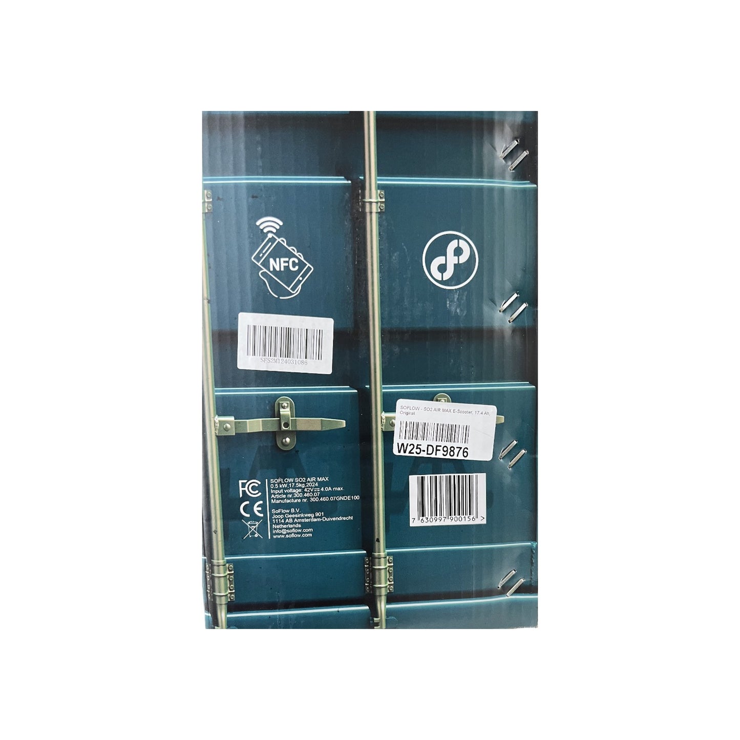 SoFlow SO2 AIR MAX E-Scooter Elektroroller 17.4Ah 500W 100kg 20km/h Original | Neu