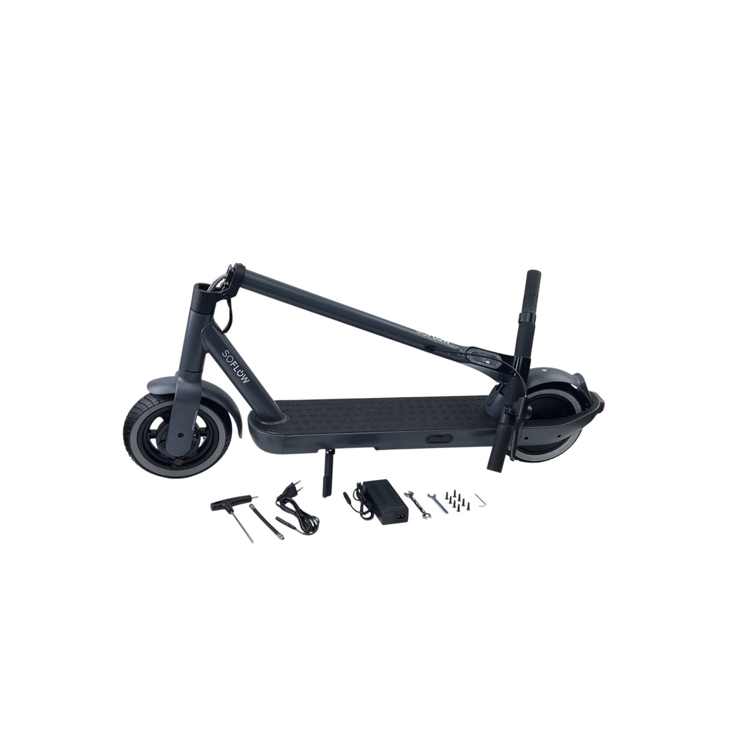 SoFlow SO ONE E-Scooter Elektroroller 5.2Ah 350W 30km 120kg Schwarz | Neu