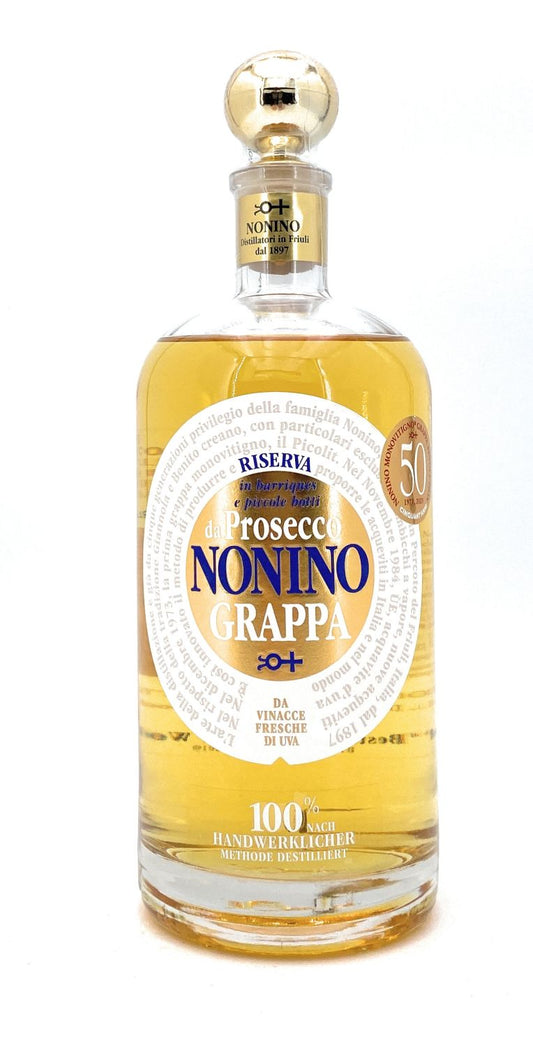 Nonino Grappa di Prosecco Barriques 1x 0,7 l Flasche 41% vol. Alkohol | Neu