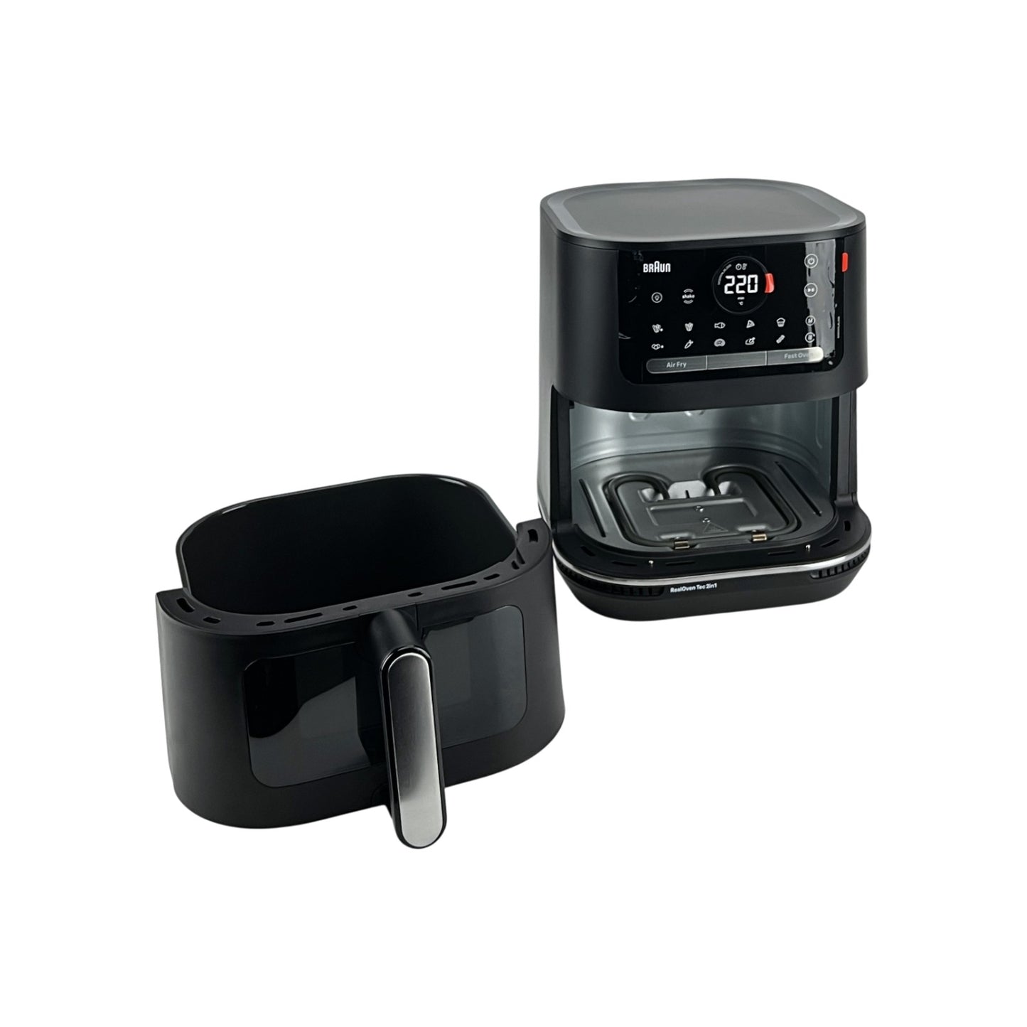 Braun HF 5055I BK MultiFry 5 Heißluftfritteuse 2000W 6 L 17 Automatikprogramme | Retourware