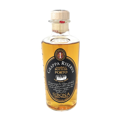 Sibona Grappa Riserva Botti da Port   Grappa  1x 0,5 40% Vol. Alkohol | Neu