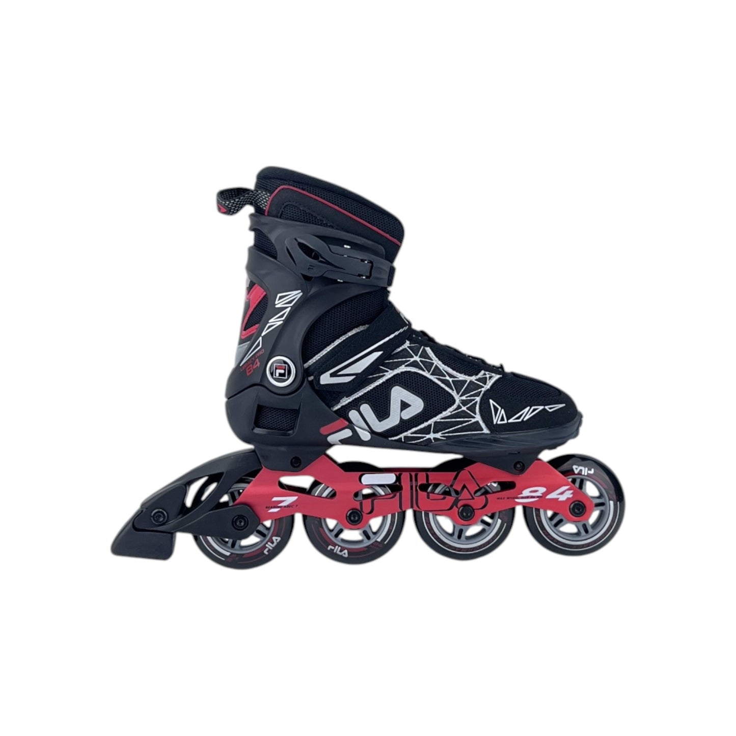 Fila Legacy Pro 84 Damen Herren Inliner Inlineskates Skates Schwarz/Rot 39 EU | Neu