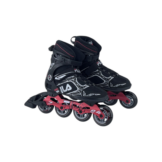 Fila Legacy Pro 84 Damen Herren Inliner Inlineskates Skates Schwarz/Rot 40 EU | Neu