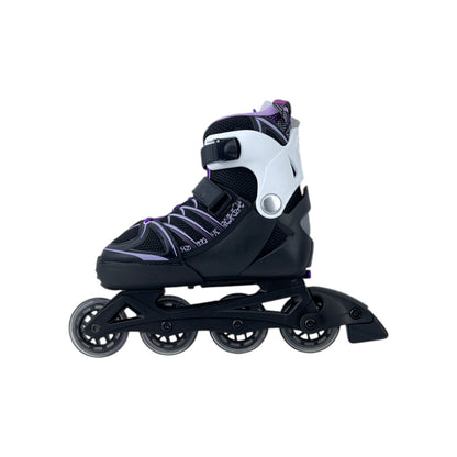 Fila Skates X-One Kinder Mädchen Inliner Inlineskates Schwarz/Lila 38-41EU | Neu