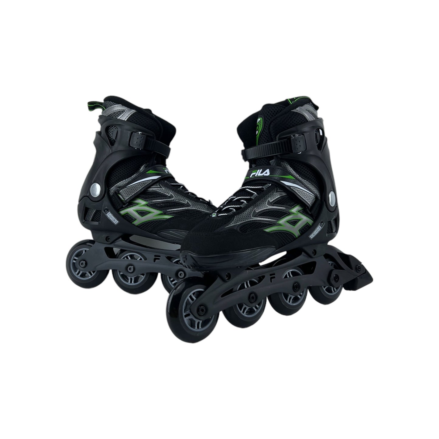 Fila Herren Damen Inlineskates Inliner Wave 84 schwarz-grün 42.5 EU | Neu