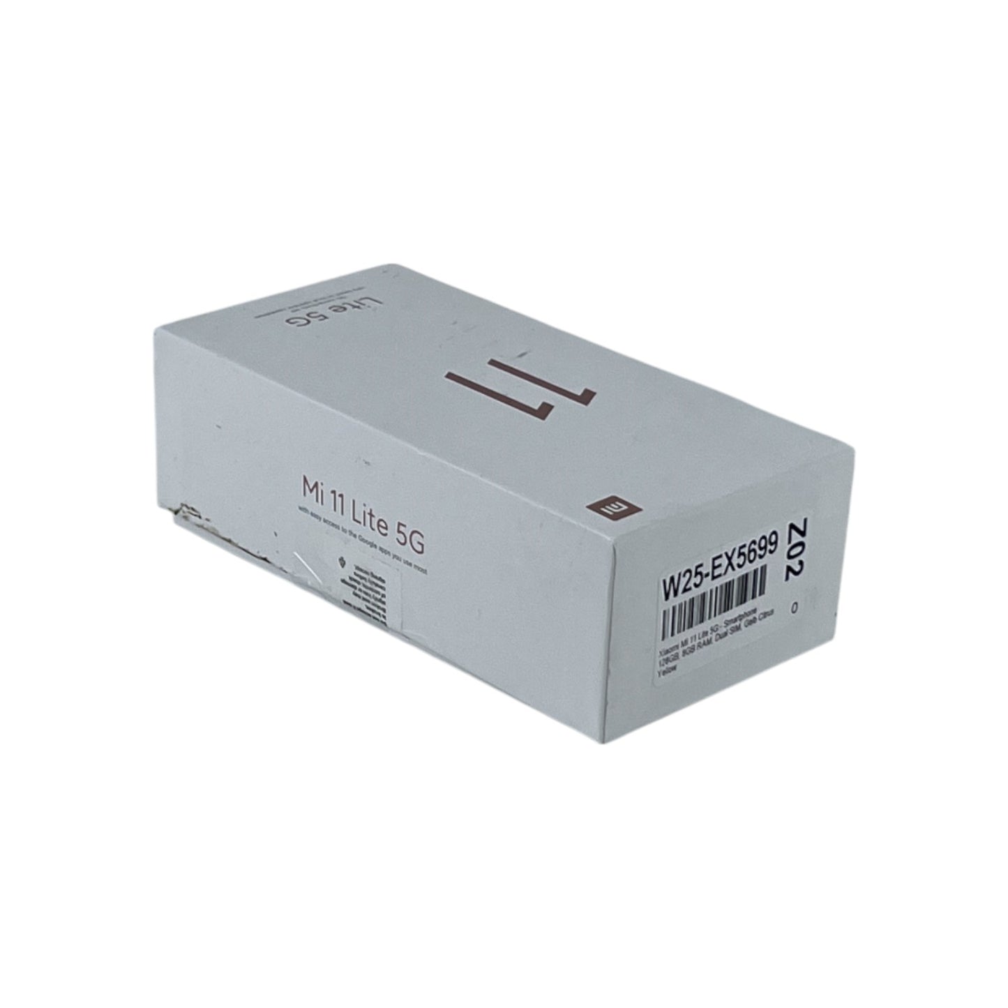 Xiaomi Mi 11 Lite 5G Smartphone 6.55 Zoll (16.6 cm) 64MP 8GB 128GB Citrus Yellow | Neu