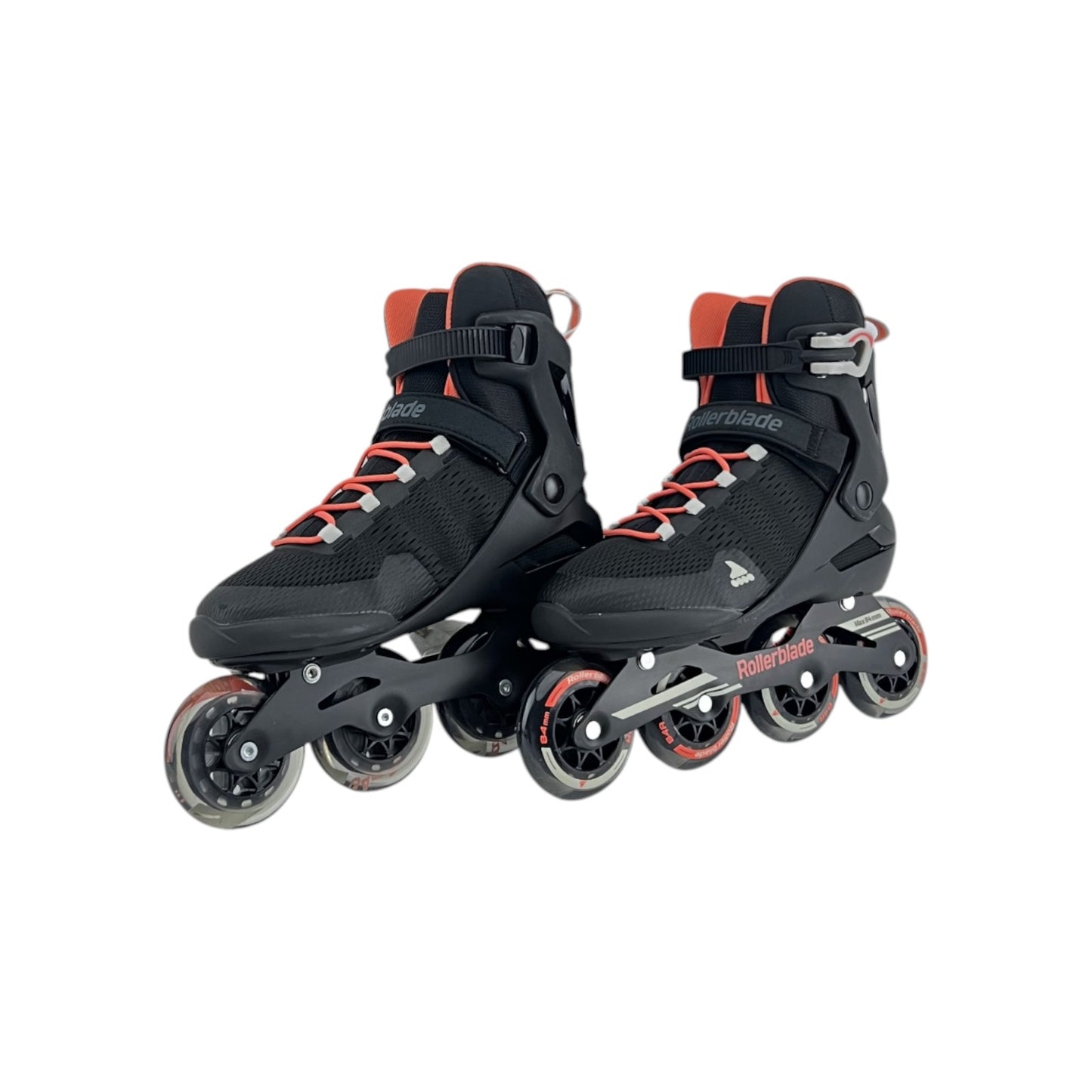 Rollerblade Damen Sirio 84 Inlineskates Inliner 42 EU Softboot Black/Coral | Neu